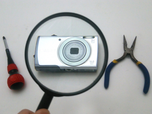 デジカメの修理